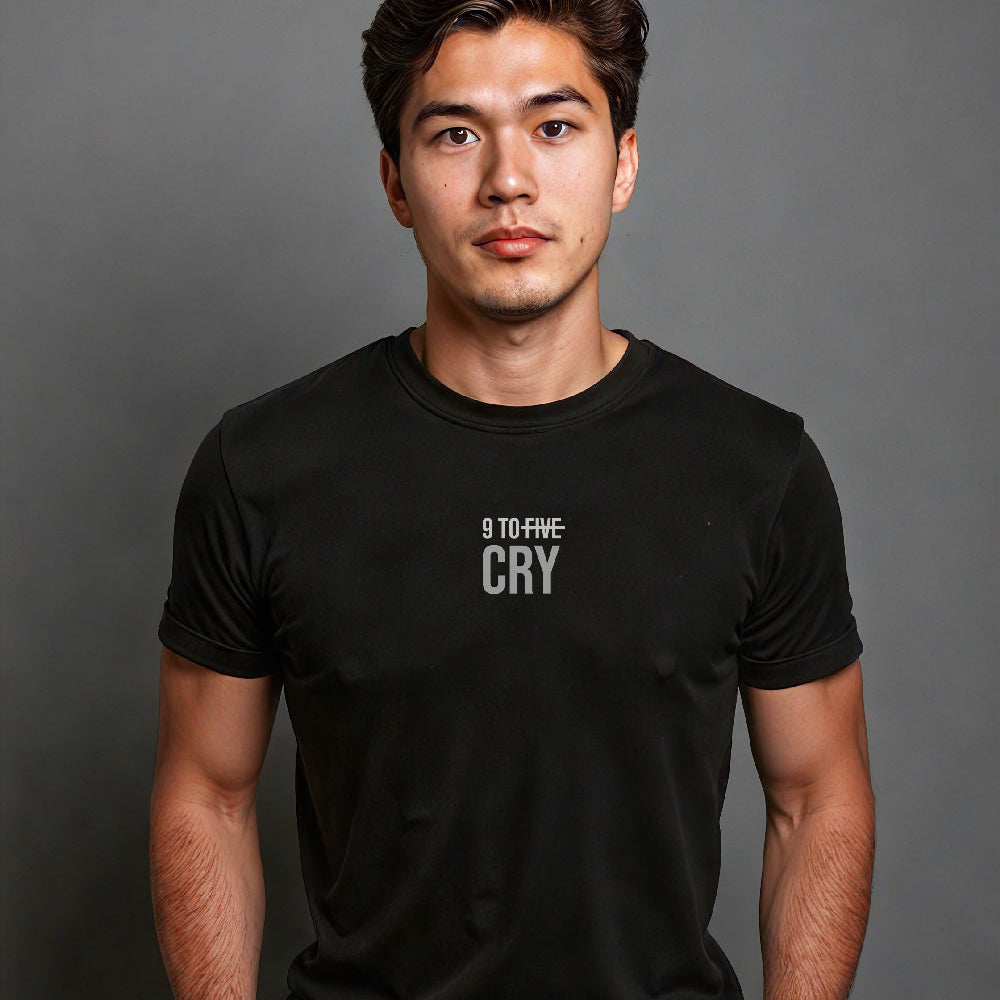 "9 To Cry" Statement T-Shirt